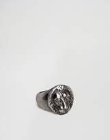 Thumbnail for your product : Simon Carter Lion Ring In Antique Silver