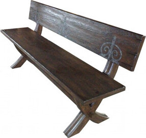 Regis Patrick Collection Lorraine Solid Wood Bench