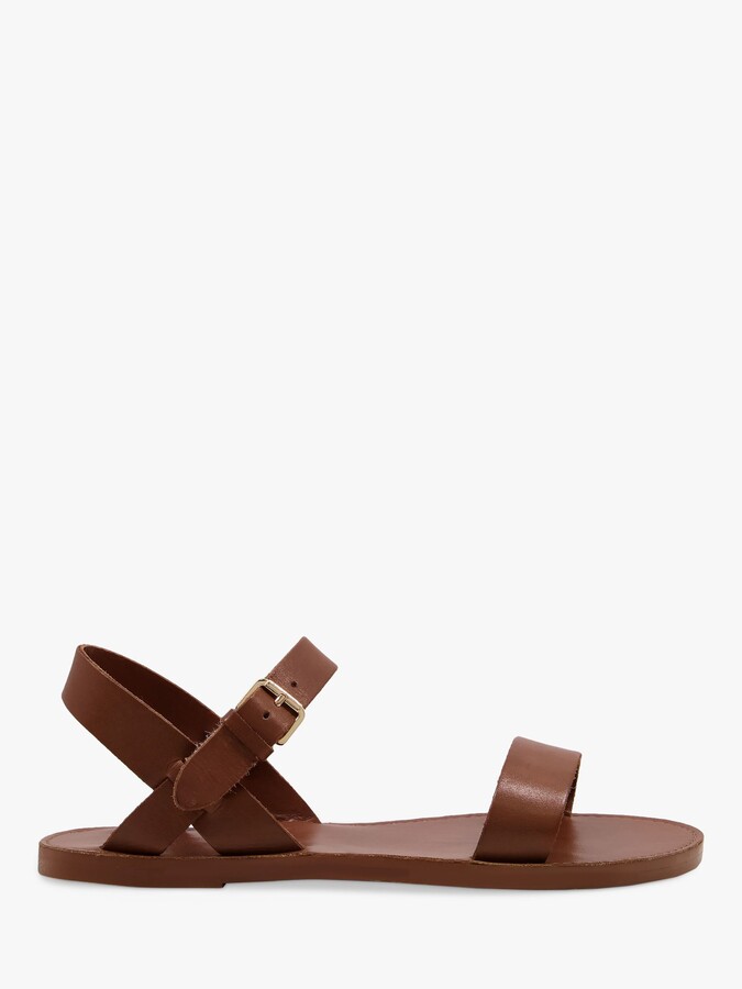 womens flat tan sandals