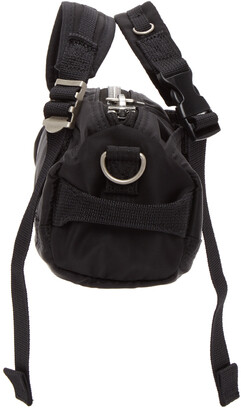 Sacai Black Mini Crossbody Duffle Bag
