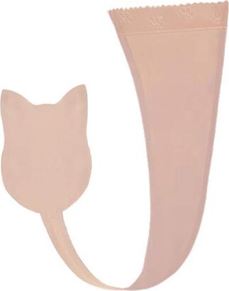 HTRUIYATY Womens C-String Invisible Panty Cat Shaped Self Adhesive  Strapless Elegant Thong Underwear (Nude) - ShopStyle