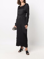 Thumbnail for your product : Sid Neigum Double Box-Pleated Skirt