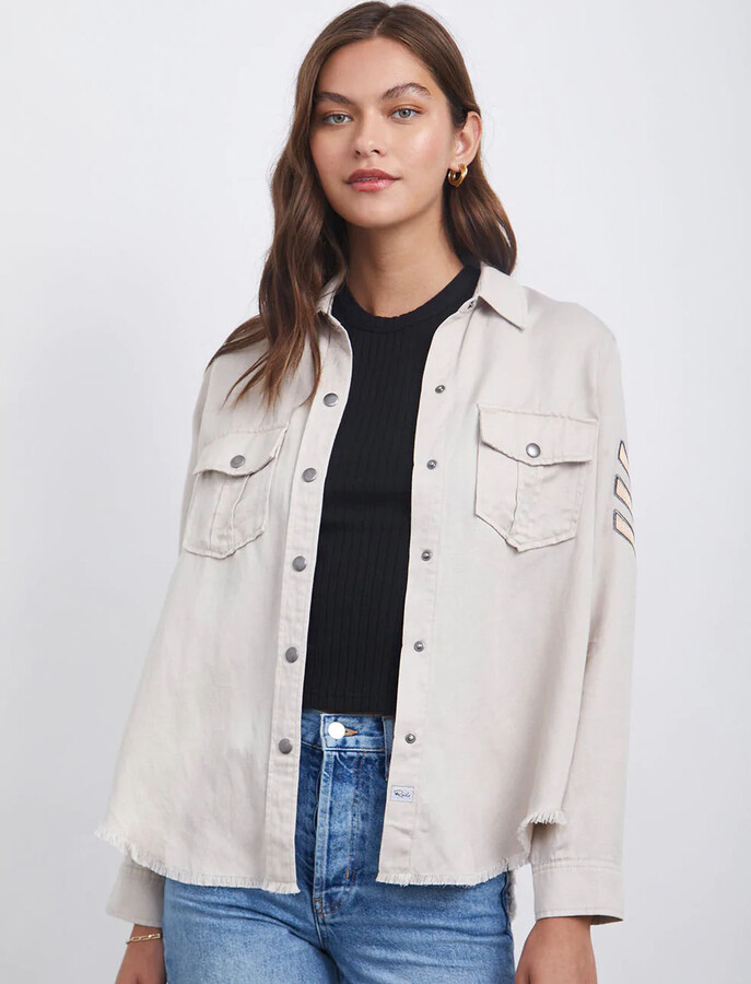 Linen Jean Jacket | Shop The Largest Collection | ShopStyle