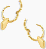 Thumbnail for your product : Gorjana Lou Heart Huggies Earring