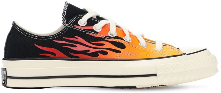 flame converse shoes
