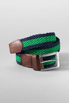 Thumbnail for your product : Lands' End Men's Elastic Stripe Braided Belt