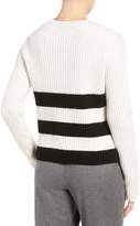 Thumbnail for your product : Equipment Carson Stripe Wool Blend Pullover