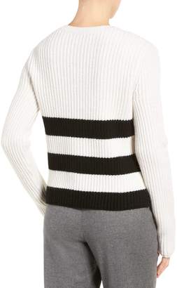 Equipment Carson Stripe Wool Blend Pullover