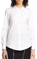 Thumbnail for your product : The Kooples Stretch Cotton Poplin Shirt