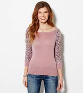 Thumbnail for your product : American Eagle AE Sequin Sleeve Sweater