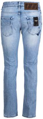Fendi Logo Jeans