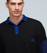 Thumbnail for your product : Loewe Oversized long-sleeved polo shirt