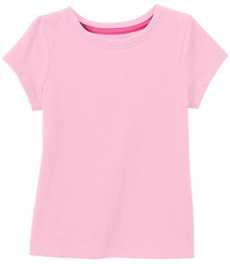 Baby Girl Jumping Beans® Solid Short Sleeve Tee