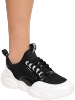 Thumbnail for your product : Moschino 30mm Mesh & Neoprene Sneakers