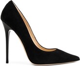 Thumbnail for your product : Jimmy Choo Anouk 120 Suede Pumps in Black