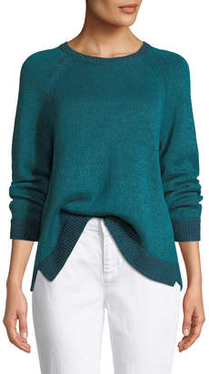 Eileen Fisher Organic Linen/Cotton Slub Sweater