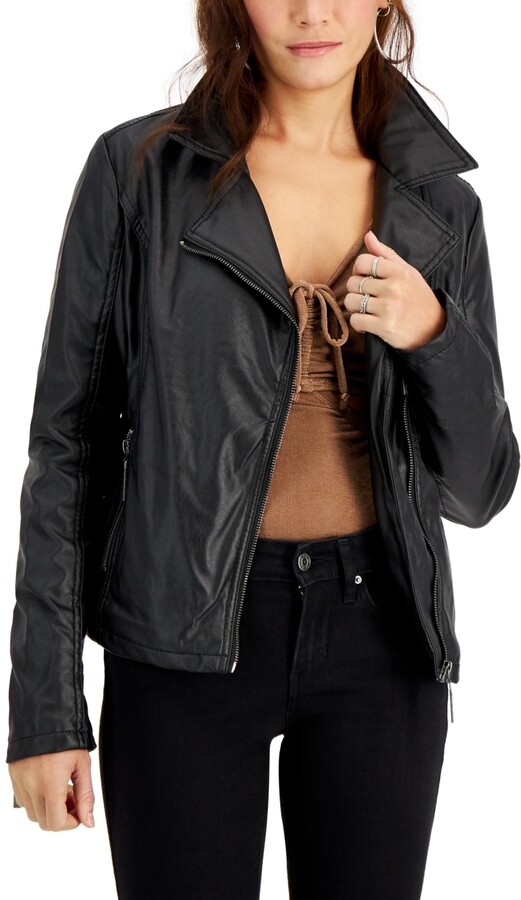 indigo nation leather jacket