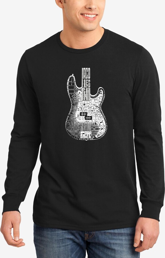 mens shirts with guitars on them