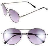 Thumbnail for your product : Icon Eyewear 53mm Metal Aviator Sunglasses