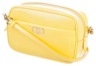 Ferragamo Leather Cosmetic Crossbody Bag w/ Tags
