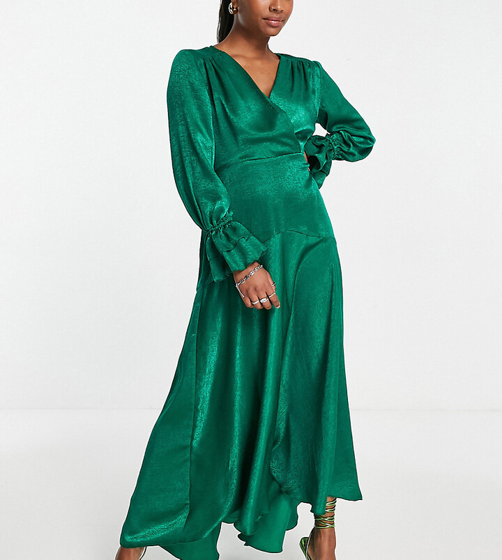 【ふるさと割】 Long トップス ワンピース レディース フェデリカ・トシ dresses green Emerald ワンピーススーツ