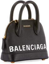 Thumbnail for your product : Balenciaga Ville XXS Pebbled Leather Top-Handle Tote Bag