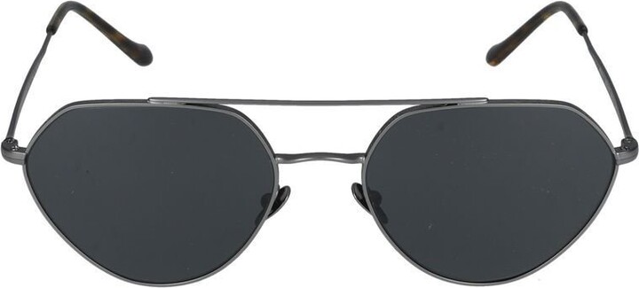 Giorgio Armani Aviator Frame Sunglasses