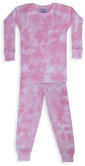 baby steps tie dye pajamas
