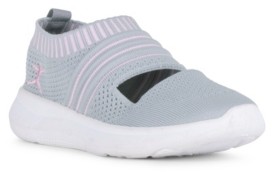 gray slip on tennis shoes