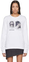 Helmut Lang White Peter Hujar Edition Long Sleeve T-Shirt