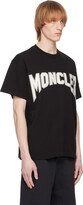 Thumbnail for your product : Moncler Black Printed T-Shirt