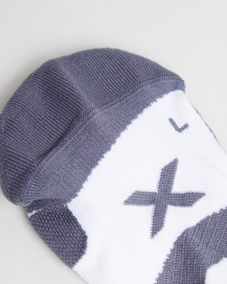 2XU Grey all socks - Vectr Cushion No Show Socks - Unisex
