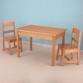 Thumbnail for your product : Kid Kraft Rectangle Table & 2 Chair Set - Natural