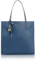 Marc Jacobs Vintage Blue Leather The Grind Tote Bag