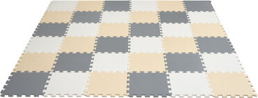 VEVOR Kids Foam Puzzle Floor Playmat 0.4 in 36 Pcs Interlocking EVA Soft Tiles
