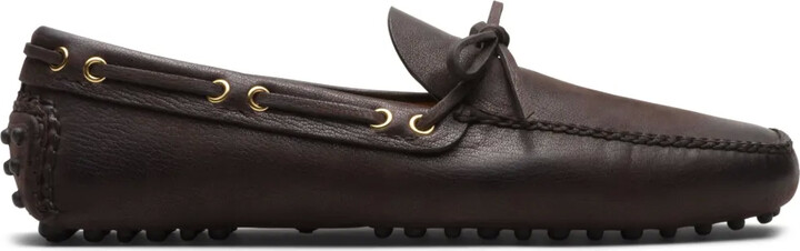 Car Shoe Soft Antique leather boat shoes