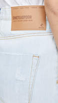 Thumbnail for your product : One Teaspoon Brando Denim Miniskirt