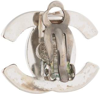 Chanel Pre-Owned CC turn-lock clip-on earrings