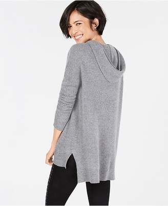 Charter Club Pure Cashmere High-Low Hoodie in Regular & Petite Sizes, Created for Macy's