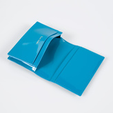 Thumbnail for your product : Paul Smith No.9 - Turquoise Patent Leather Credit Card Wallet