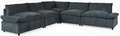 Latitude Run Modular Sectional Sofa with Durable Polyester Upholstery for Living Room