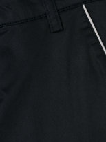 Thumbnail for your product : Armani Junior contrast trim chino trousers