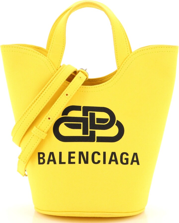 Balenciaga Wave Xs Crossbody Bucket Bag