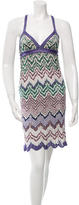 Thumbnail for your product : Missoni Patterned Decollete Neck Dress