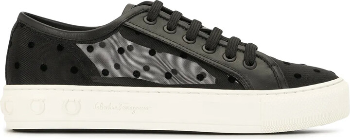 polka dot tennis shoes