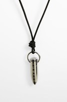 Thumbnail for your product : Tateossian Silver Bullet Necklace
