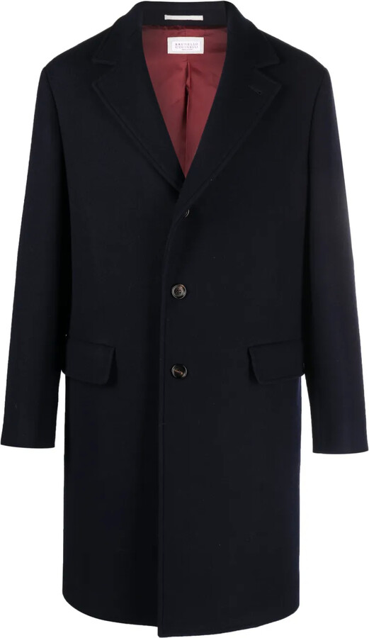 Brunello Cucinelli Single-Breasted Coat