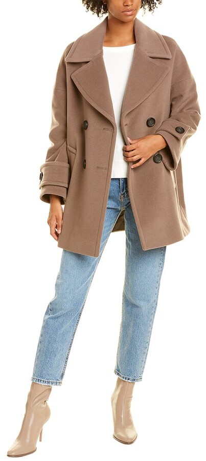 Brown Coat Short Women | Shop the world's largest collection of fashion |  ShopStyle