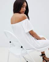 Thumbnail for your product : ASOS Maternity Off Shoulder Mini Dress