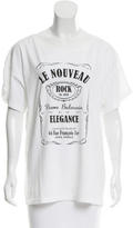 Thumbnail for your product : Pierre Balmain Graphic Print Knit T-Shirt